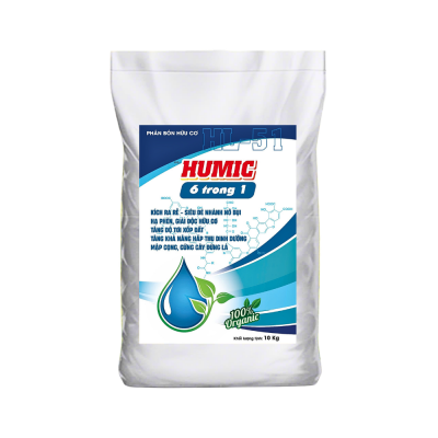 HUMIC 6 TRONG 1 - PHÂN BÓN HỮU CƠ